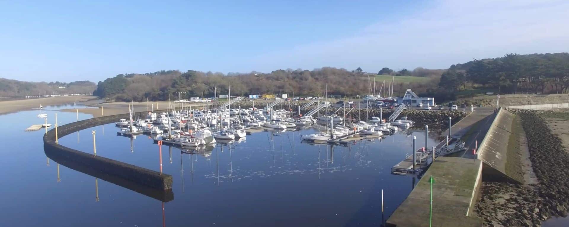 Port de plaisance breton